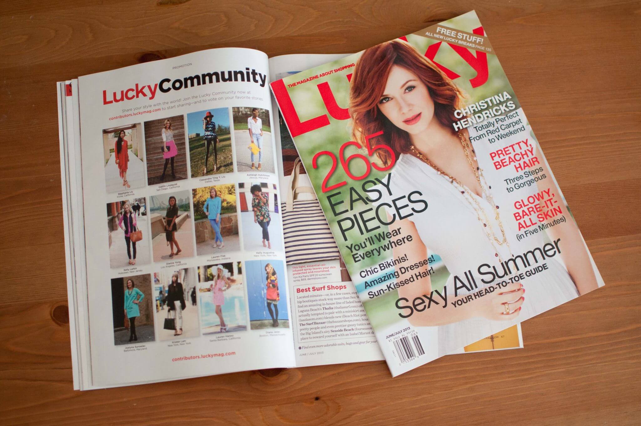 Lucky Shuttering Print Magazine Conde Nast
