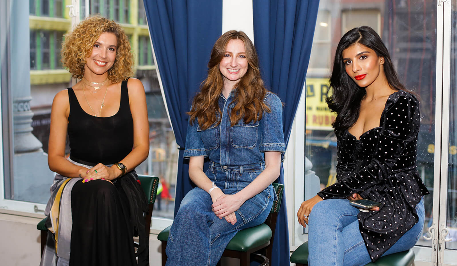 Evie Phillips, Norah Murphy and Rohma Siddiqui, Panelists for Blogger and the Brand Womens' 2019