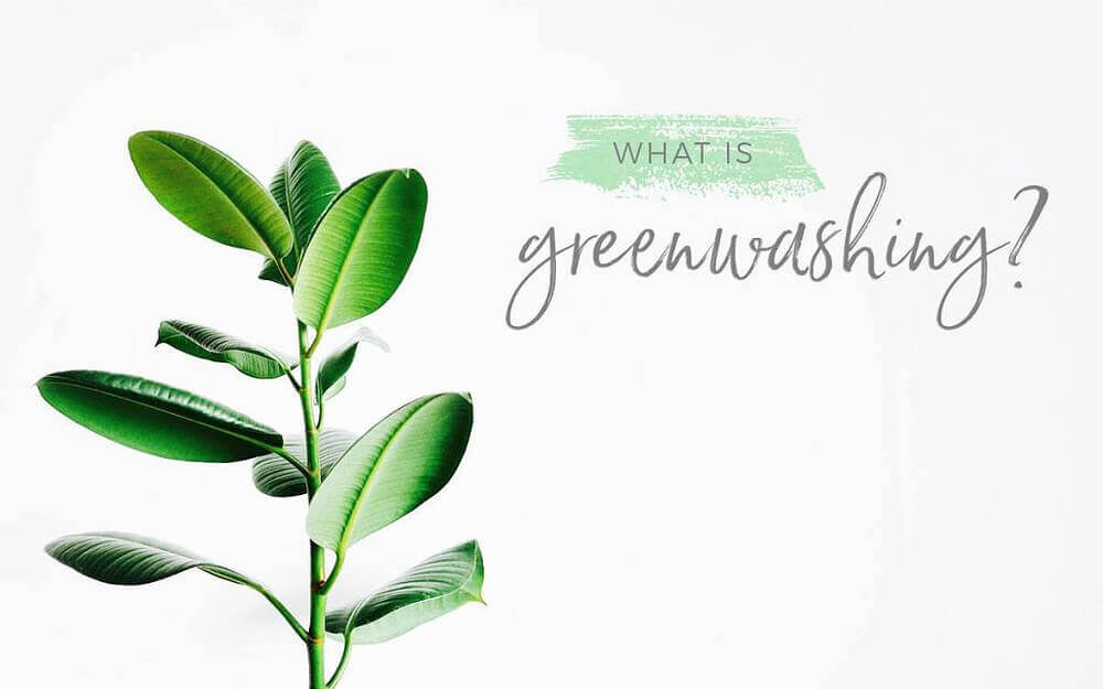 What is Greenwashing with Plant